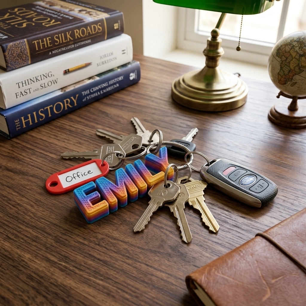 Custom Name Keychain