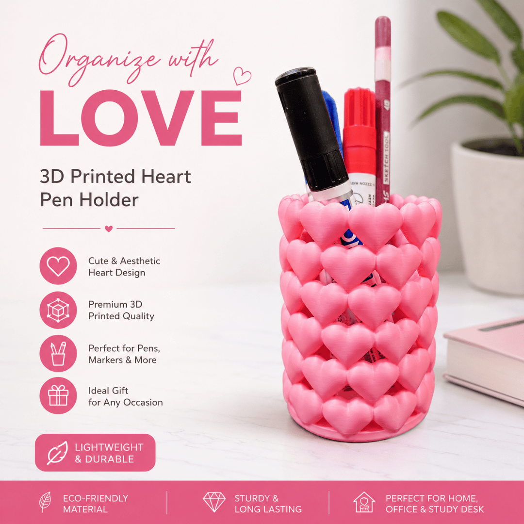 Heart Pen Holder
