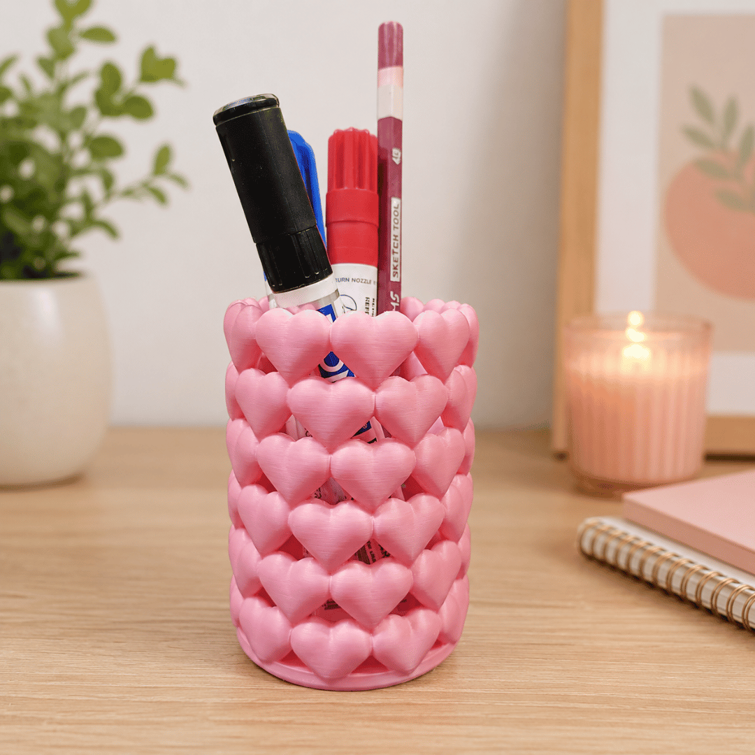 Heart Pen Holder