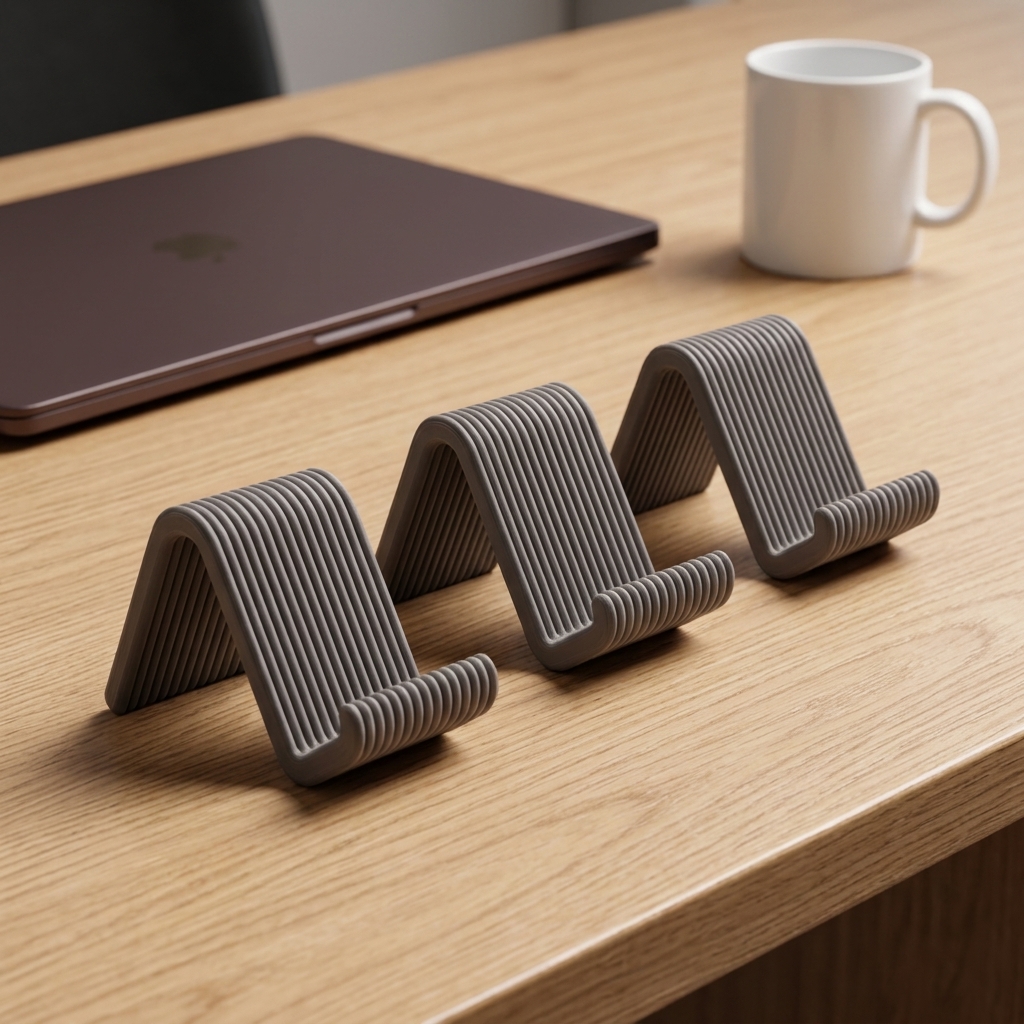 LayersCraft Mobile Phone Stand (Pack of 3) - Desk Stand for Smartphones & Phone Holder Pack